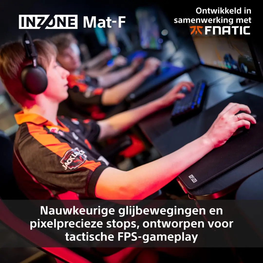 Sony NZONE Mat-F MPDF900B Game-muismat - Zwart - afbeelding 6 van 6