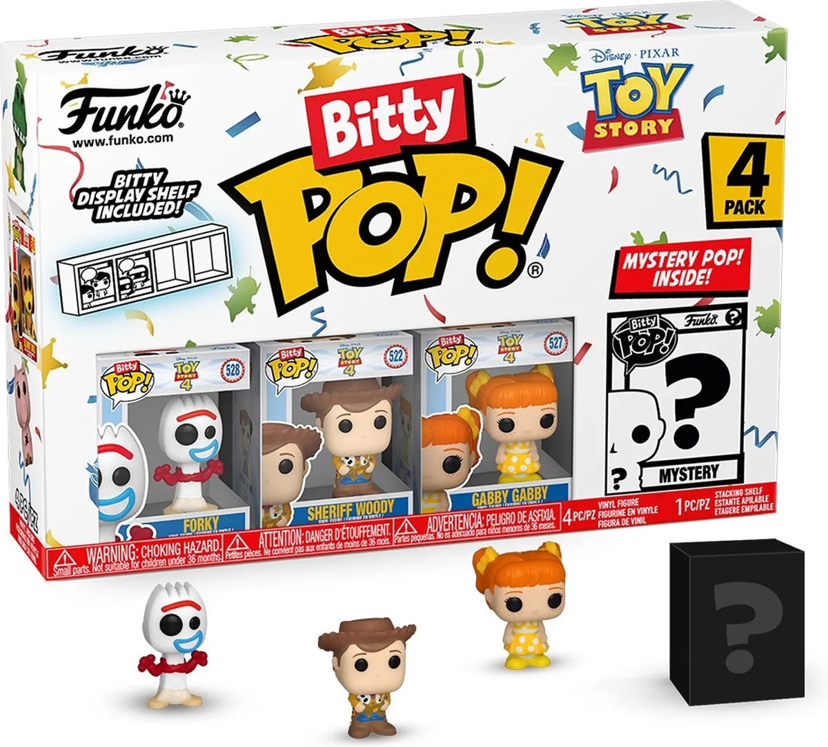 Funko Bitty Pop! Disney Toy Story - Forky 73040 - Veelkleurig