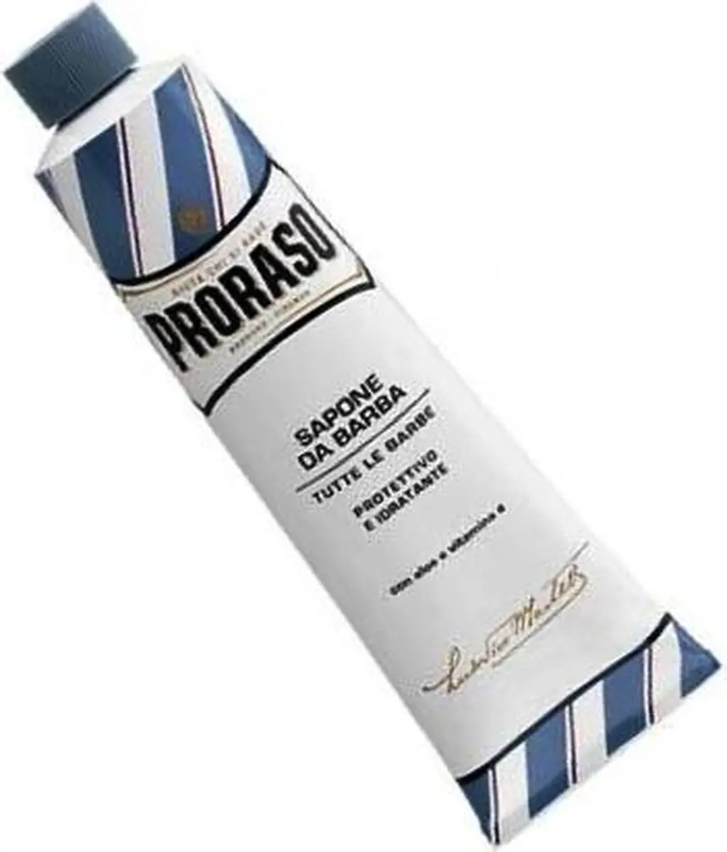 Proraso Blue Pakket - Scheercreme & Aftershave Balsem 2x100ml