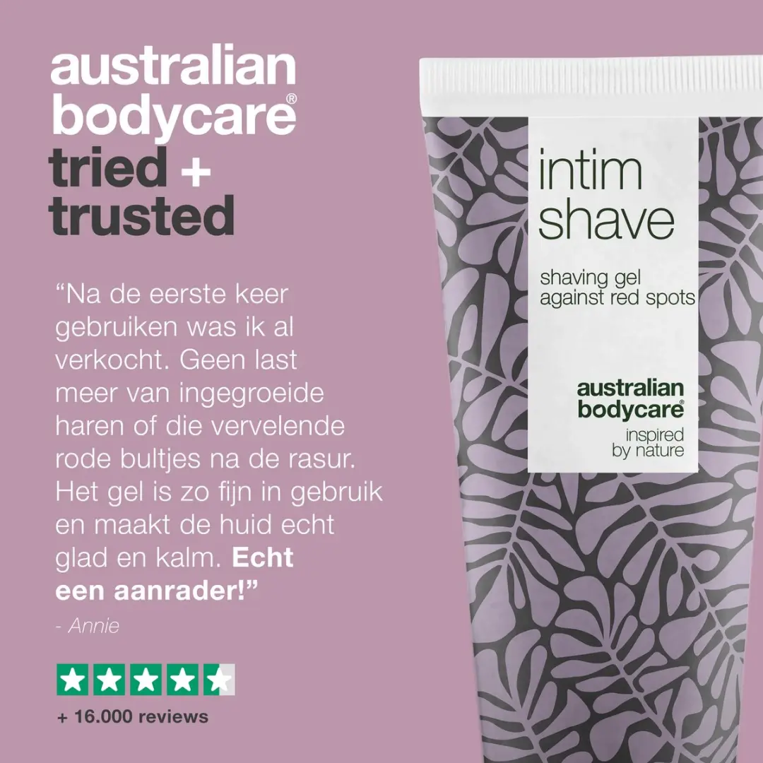 Australian Bodycare Intim Shave Scheergel 200ml - Tea Tree Olie
