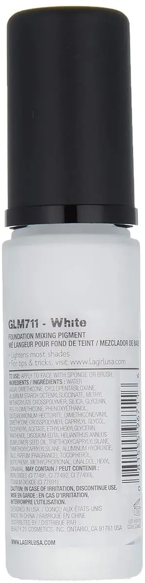 L.A. Girl PRO Color GLM711 Foundation Mixing Pigment 30ml - Wit