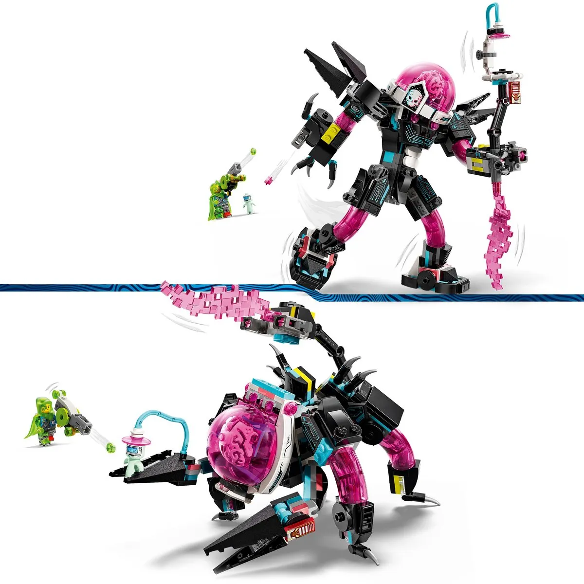 LEGO DREAMZzz Mateo vs. Cyberbreinmecha 71495 - Speelset - 368 Stukken - Multicolor