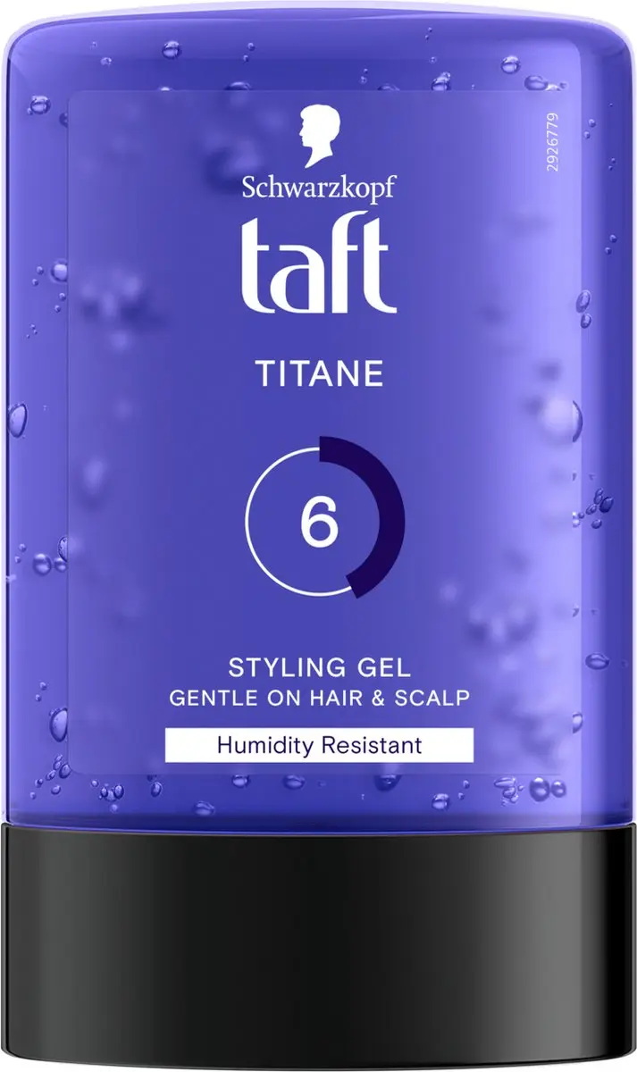 Taft Titane Styling Gel - 6x300ml