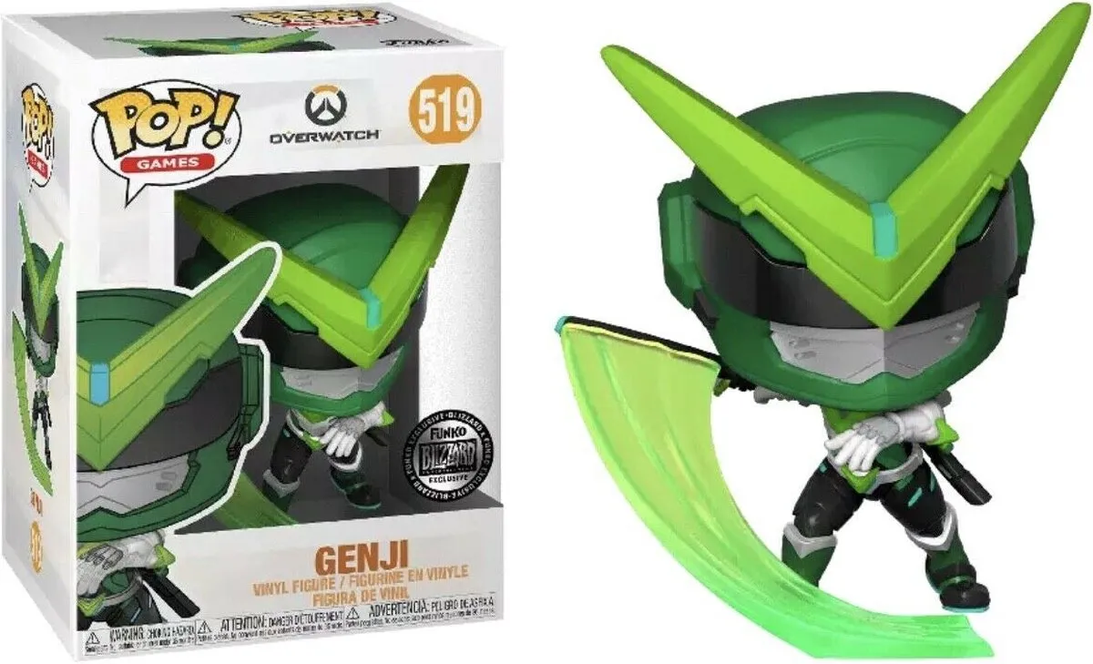 Funko Pop Overwatch Genji Sentaikleur
