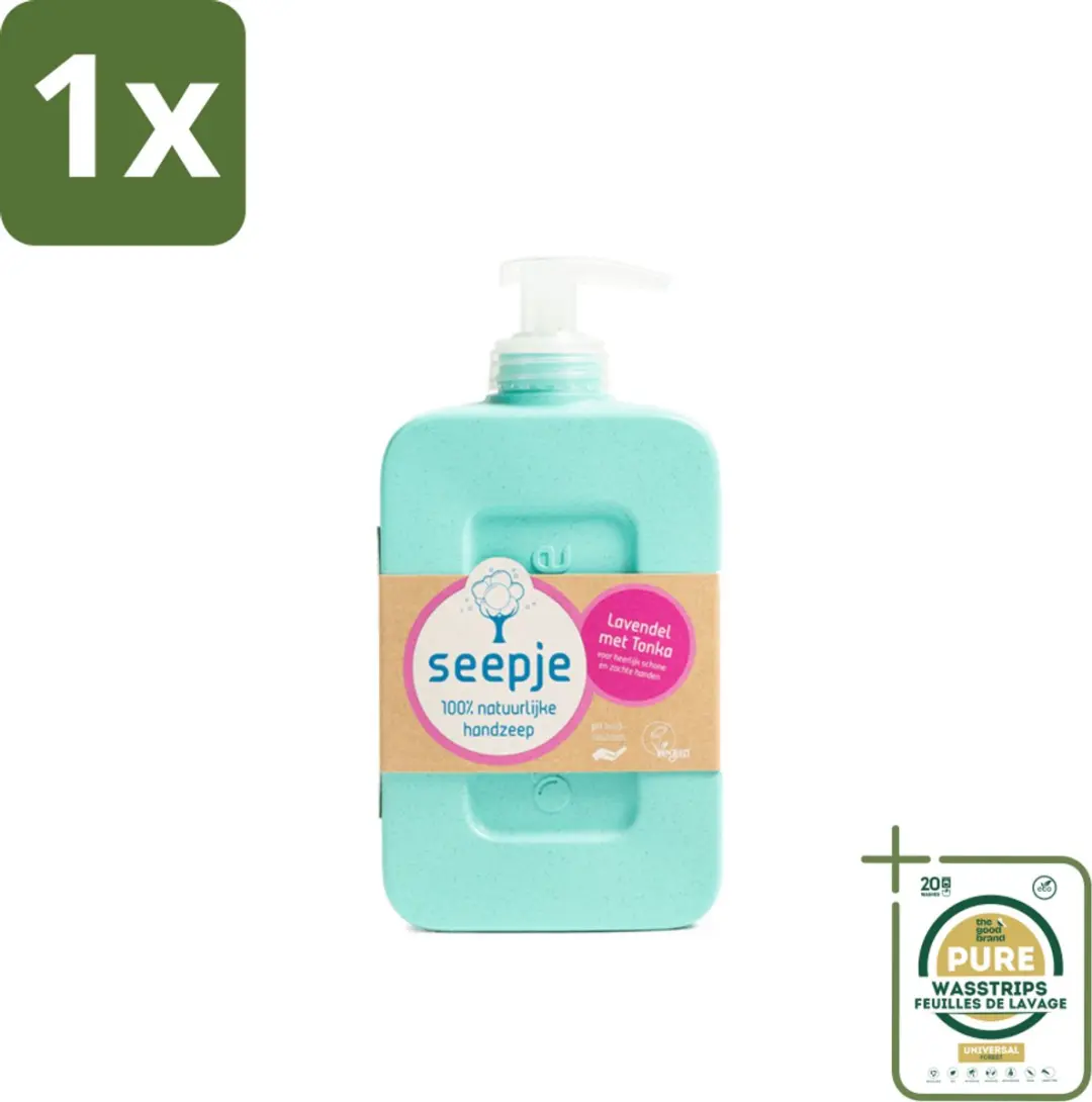 Seepje Handzeep Lavendel met Tonka 300ml