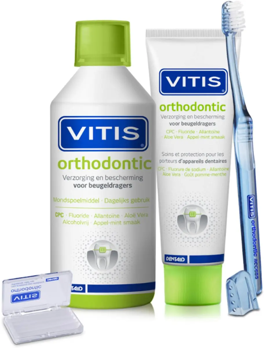 Vitis Orthodontic Tandenborstel