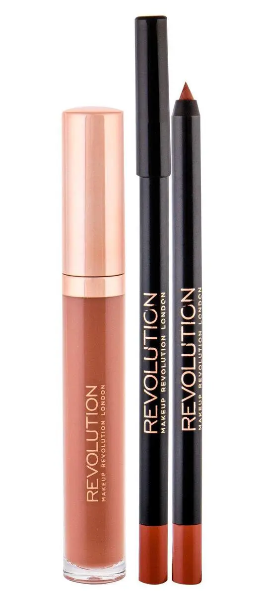 Makeup Revolution Truth Lipgloss & Lipliner Set - 6.5ml