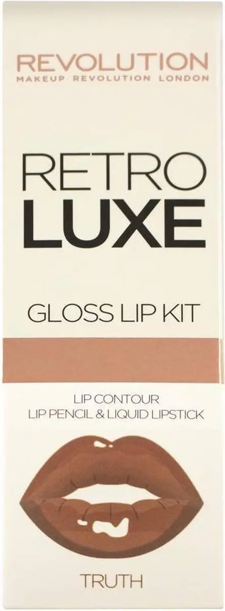Makeup Revolution Truth Lipgloss & Lipliner Set