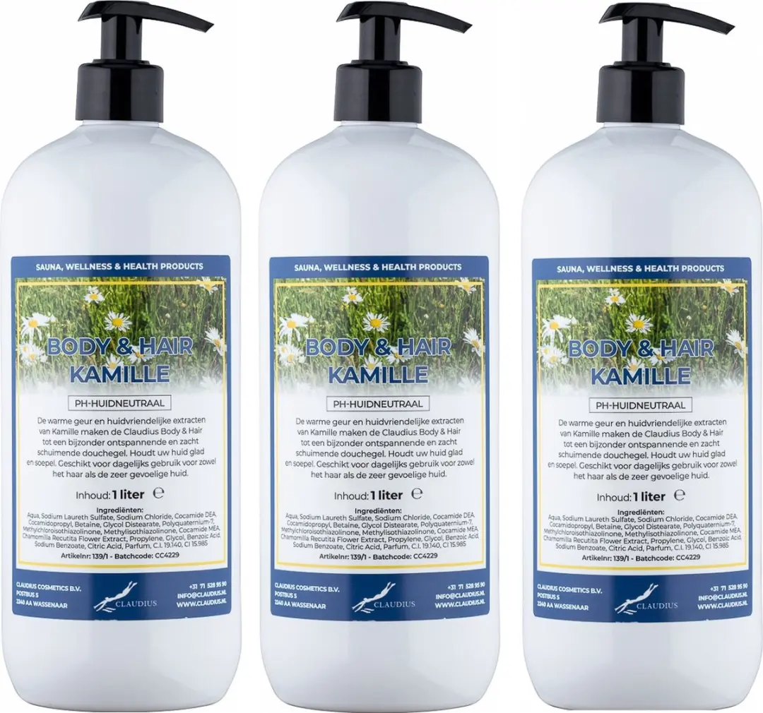 Splashbox Cosmetics Body & Hair Kamille 1L