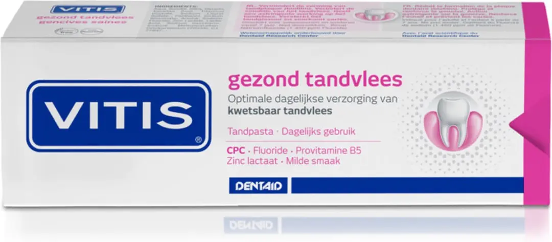 Vitis Gezond Tandvlees Tandpasta 75ml - 3 Stuks