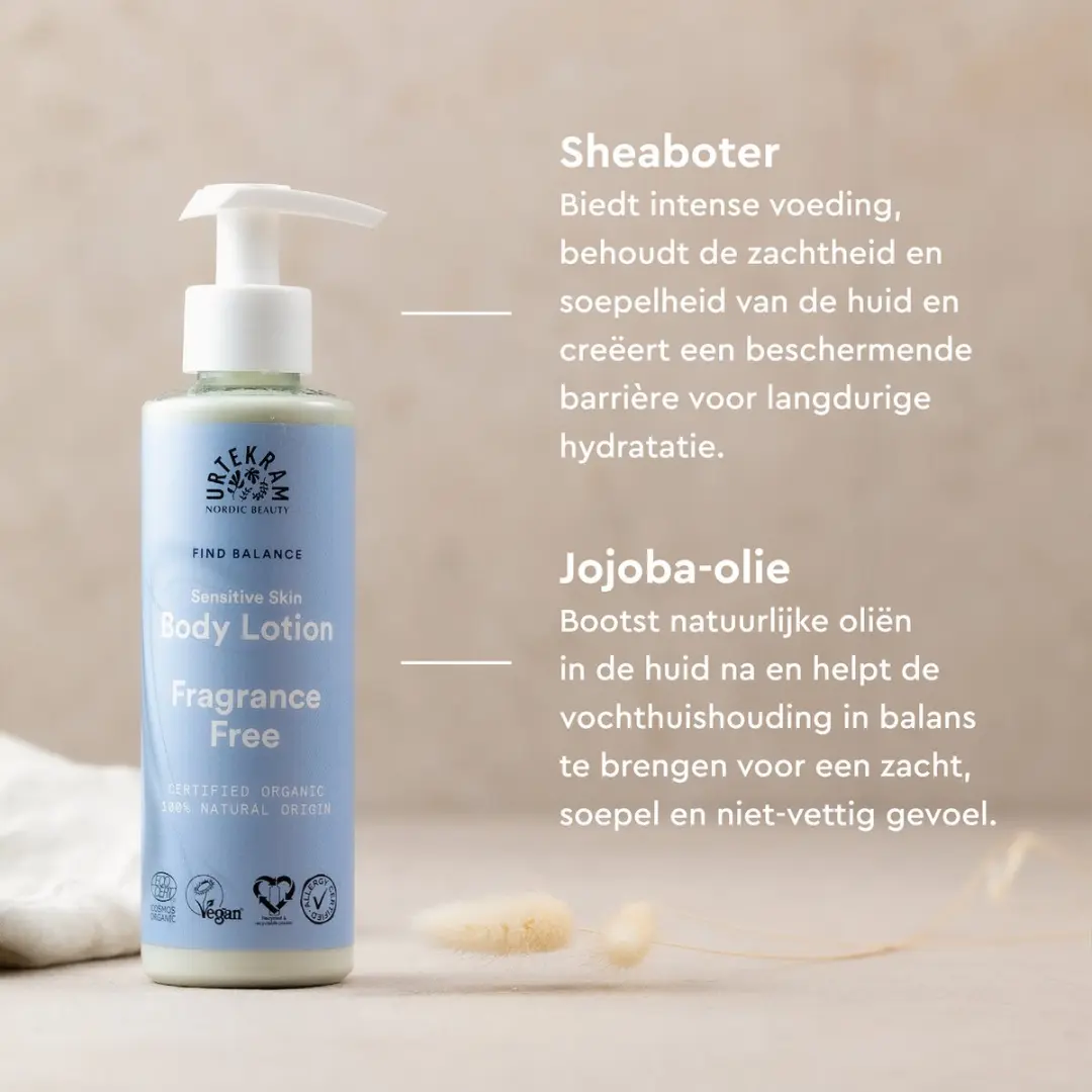 Urtekram Parfumvrije Bodylotion 245ml