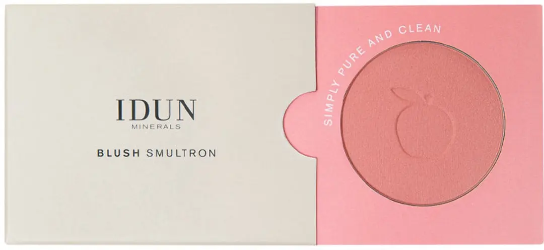 Idun Minerals Blush Smultron Roze - 5g