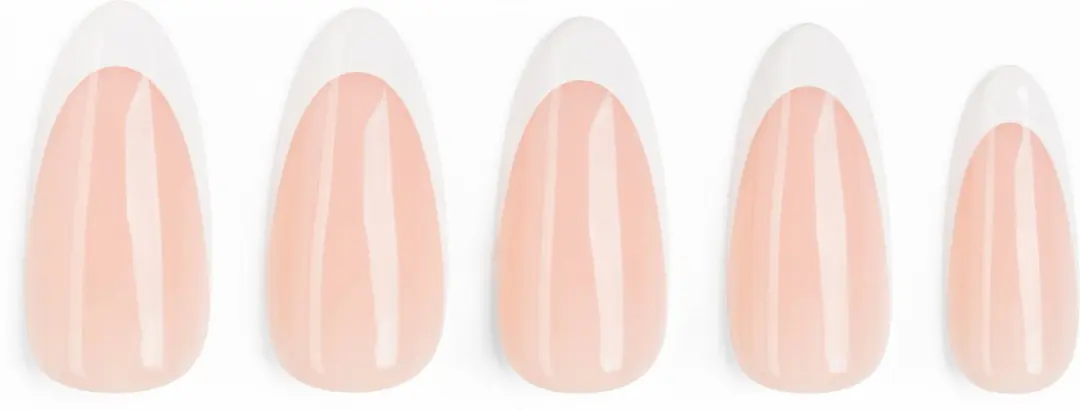 Artistic Nail Design Colourluxe Press On Tips Parisian Chérie - Short Almond