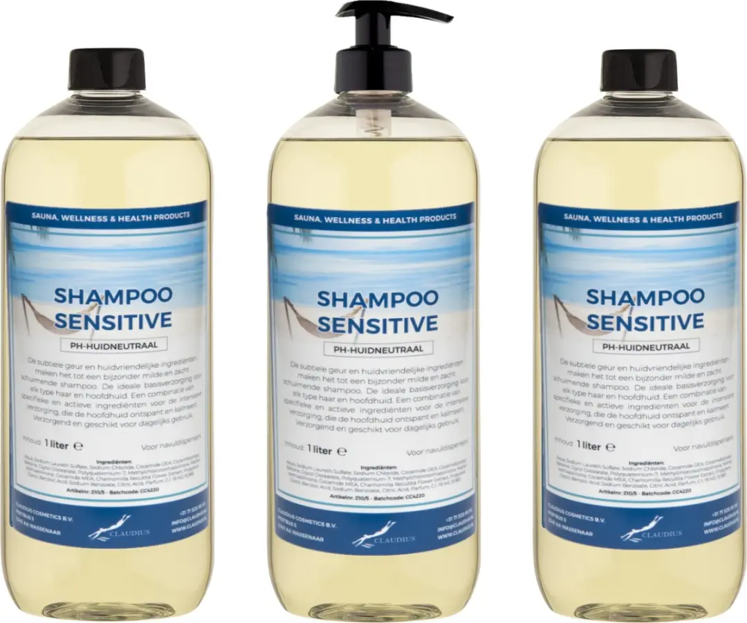Splashbox Cosmetics Sensitive Care Shampoo 1L