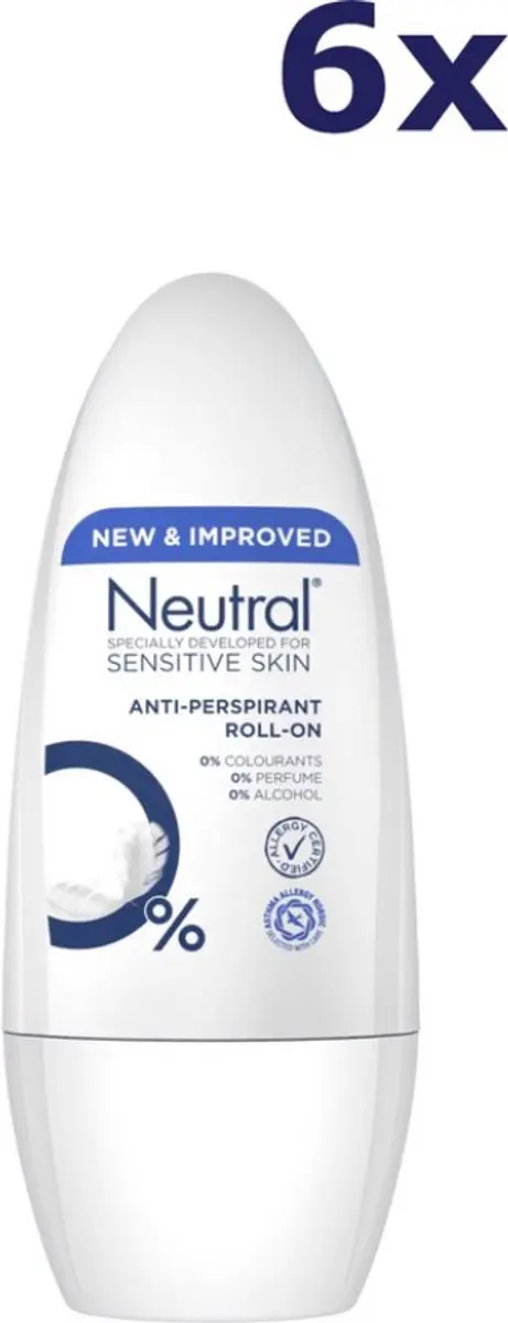 Neutral Deodorant Roller Sensitive Skin 50ml