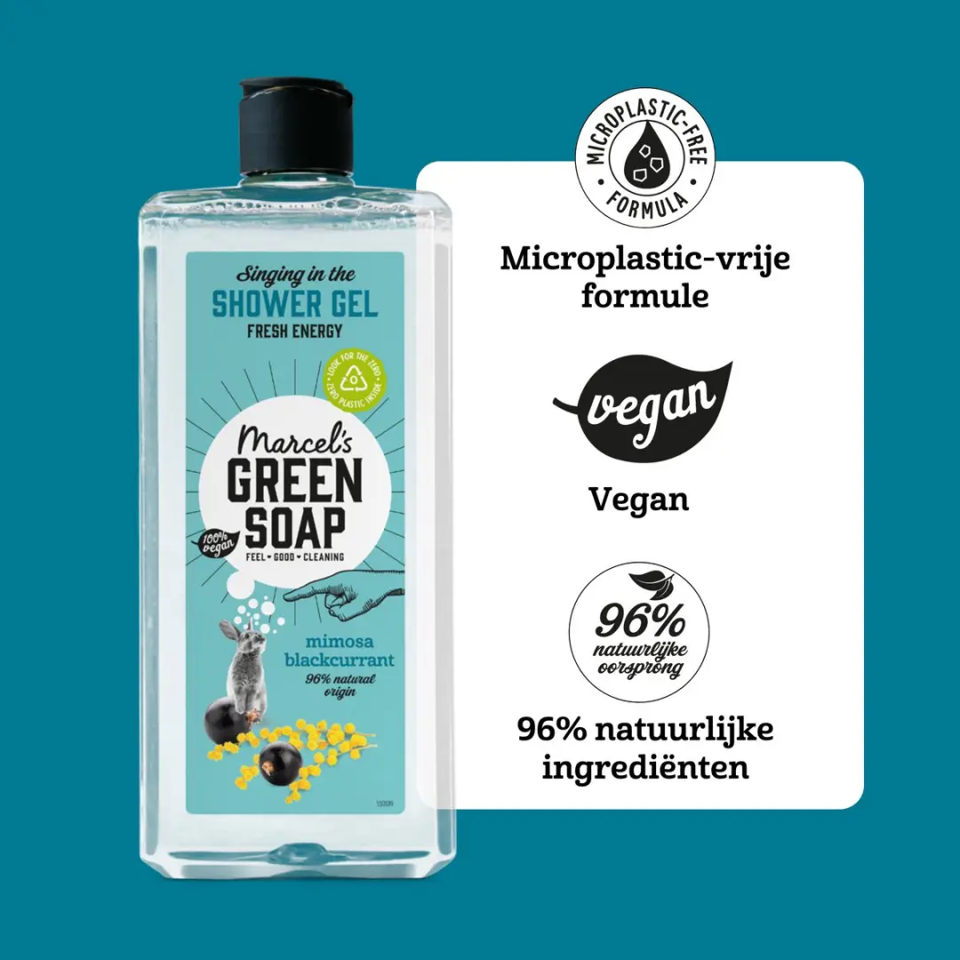 Marcel's Green Soap Douchegel Mimosa & Zwarte Bes - 6x300ml