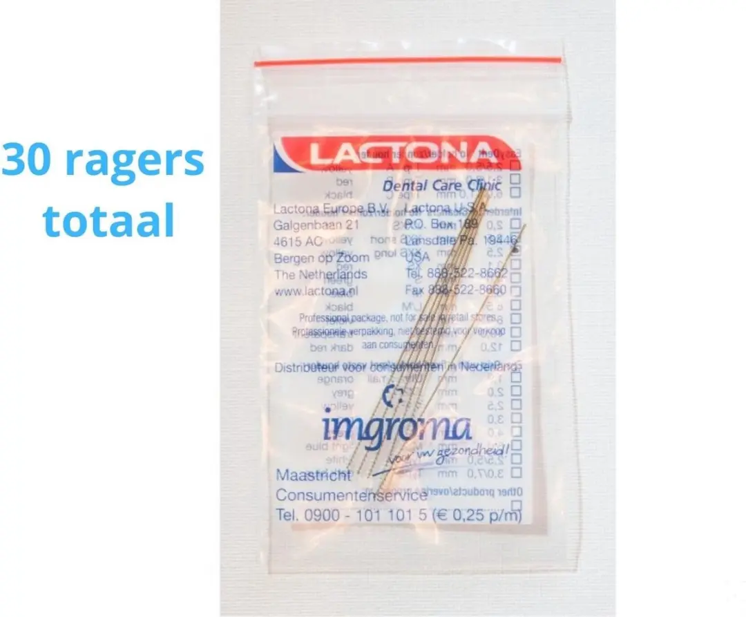 Lactona Interdentaal Ragers XX-Small Long 25mm