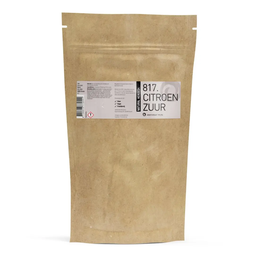 Natural Heroes Citroenzuur Anhydraat 1000g