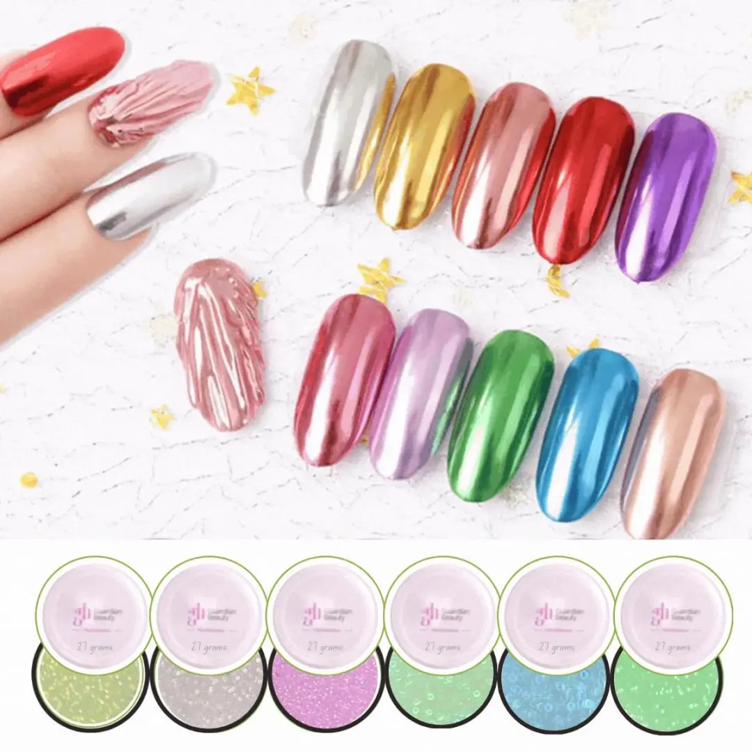 Guardian Beauty Nagelkunst Kristal Spiegelpoeder