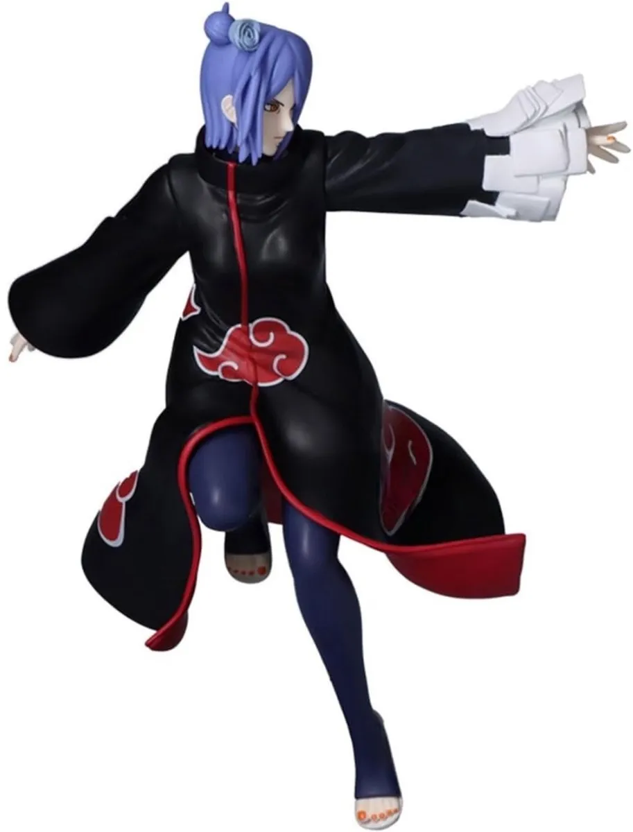 Bandai Naruto Shippuden Vibration Stars Figuur - Tobi & Konan Multicolor