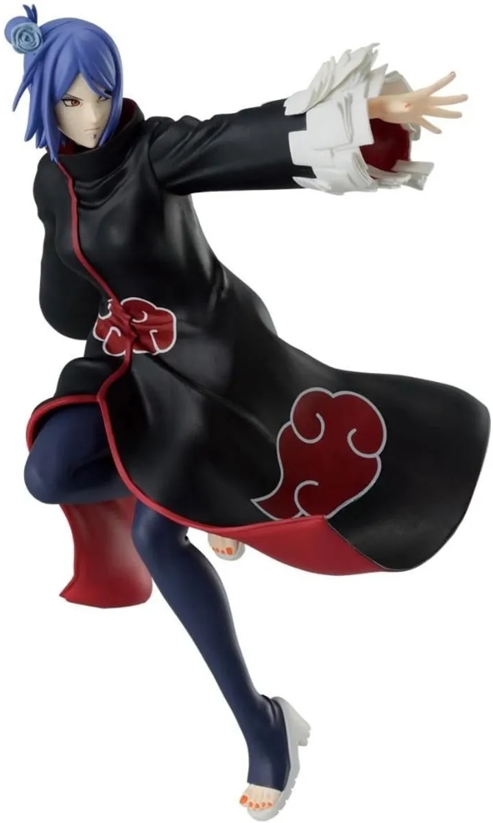Bandai Naruto Shippuden Vibration Stars Figuur - Tobi & Konan Multicolor