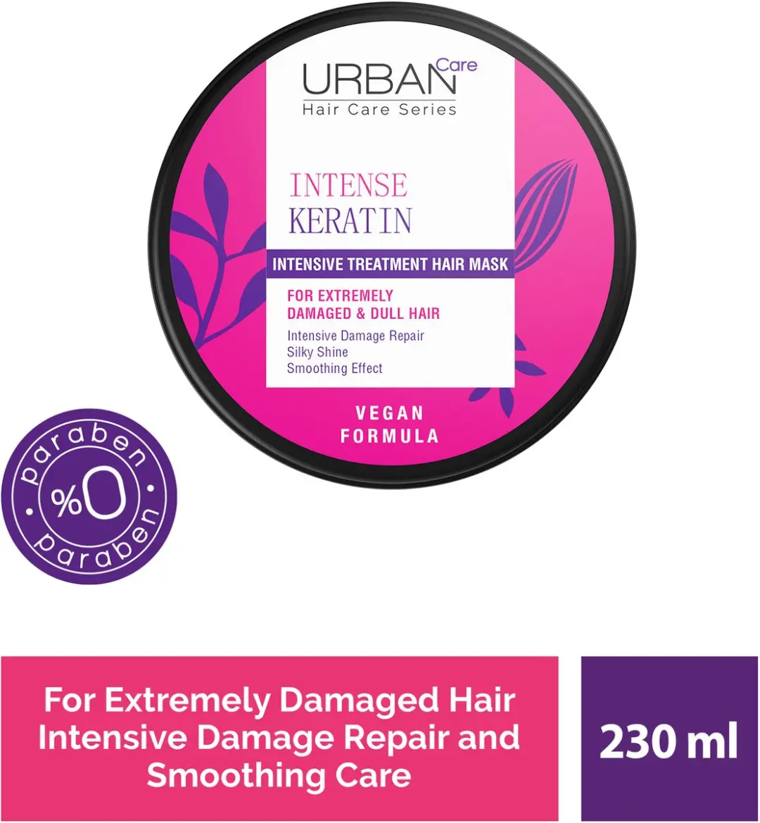 Urban Care Intense Keratin Haarmasker 230ml