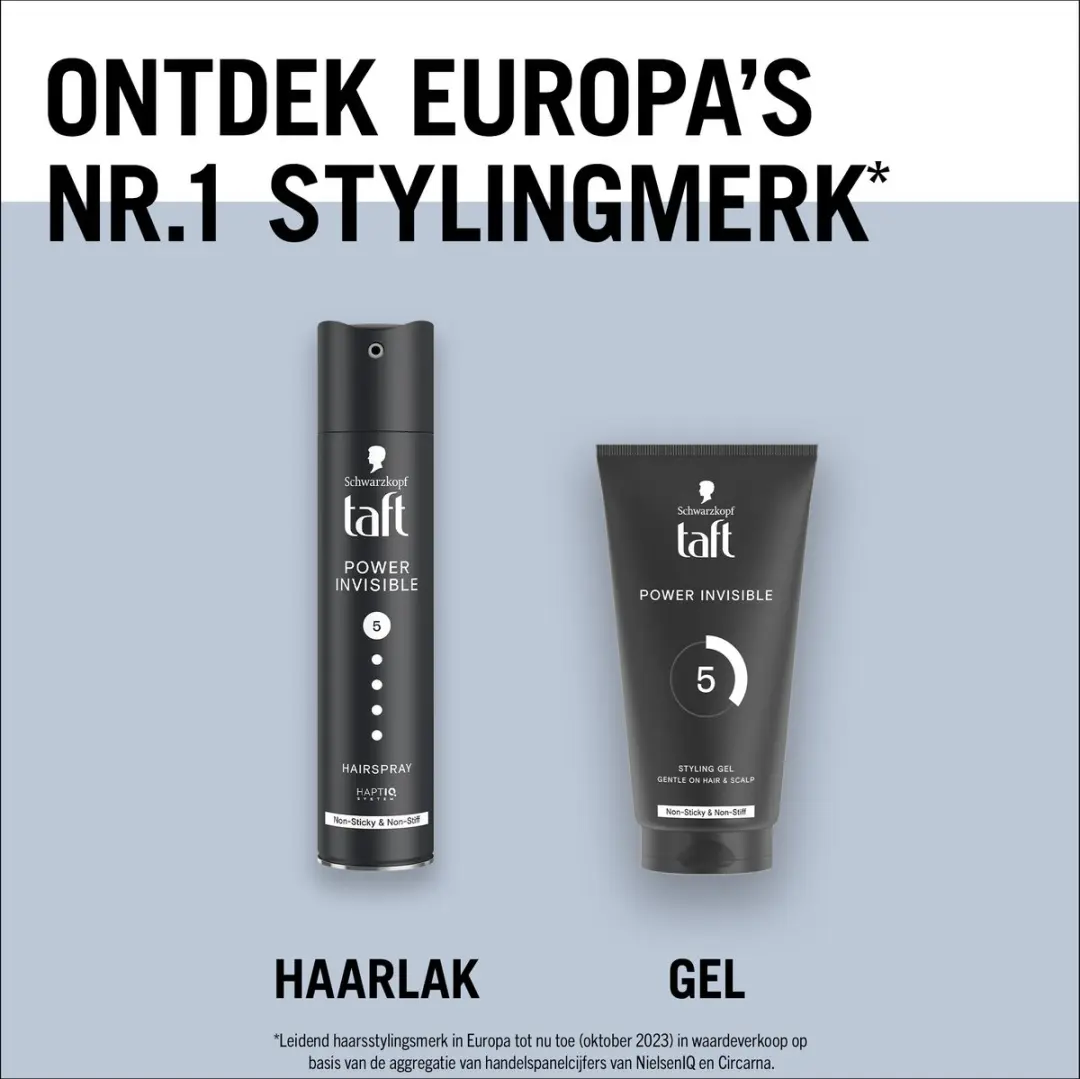 Taft Power Invisible Haarspray 250ml - 6x