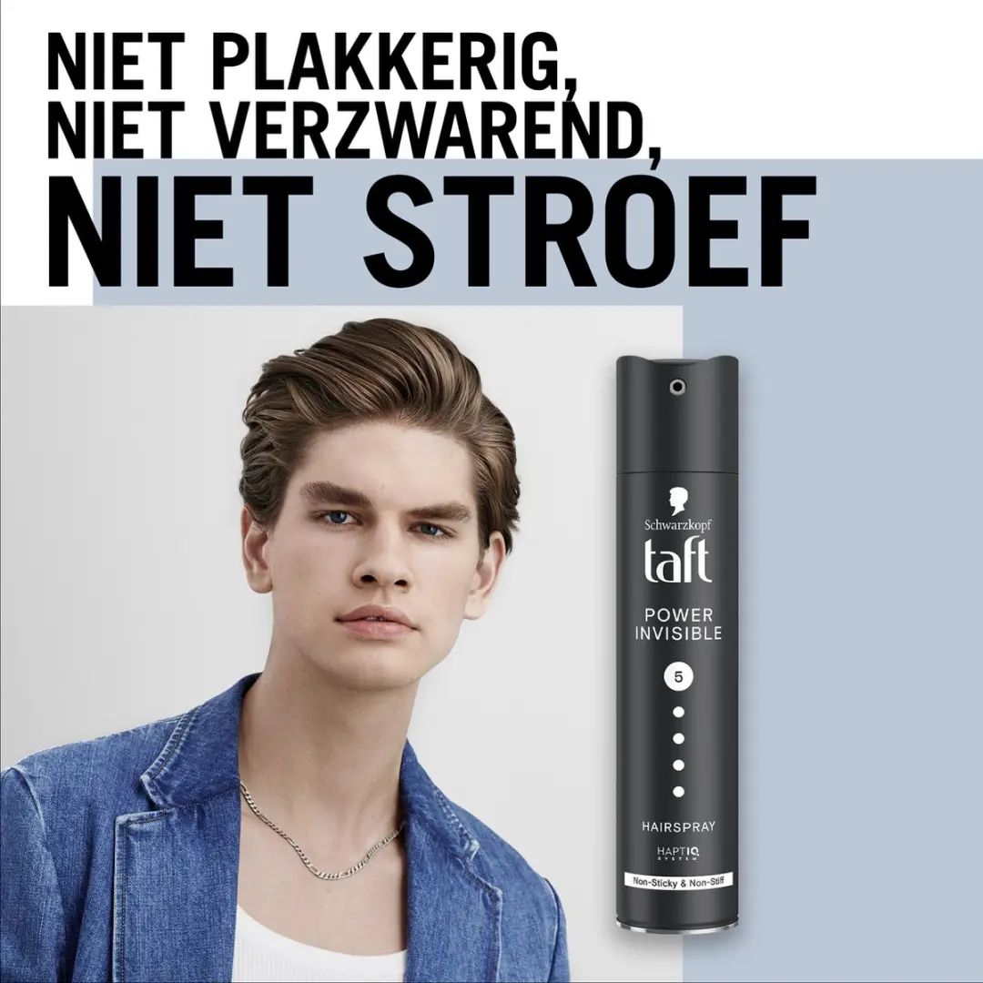 Taft Power Invisible Haarspray 250ml - 6x