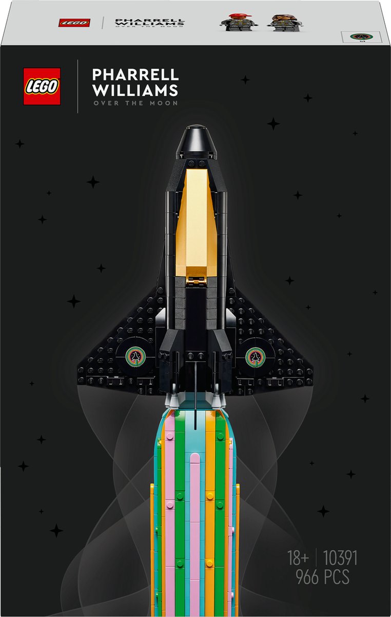 LEGO Icons Over de maan met Pharrell Williams - 10391