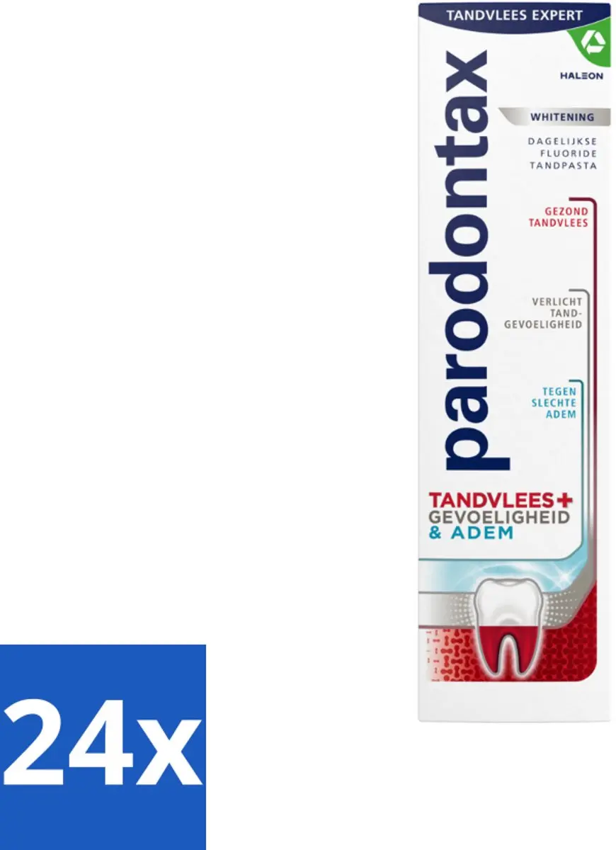 Parodontax Tandpasta Tandvlees+Gevoeligheid & Adem Whitening 75ml