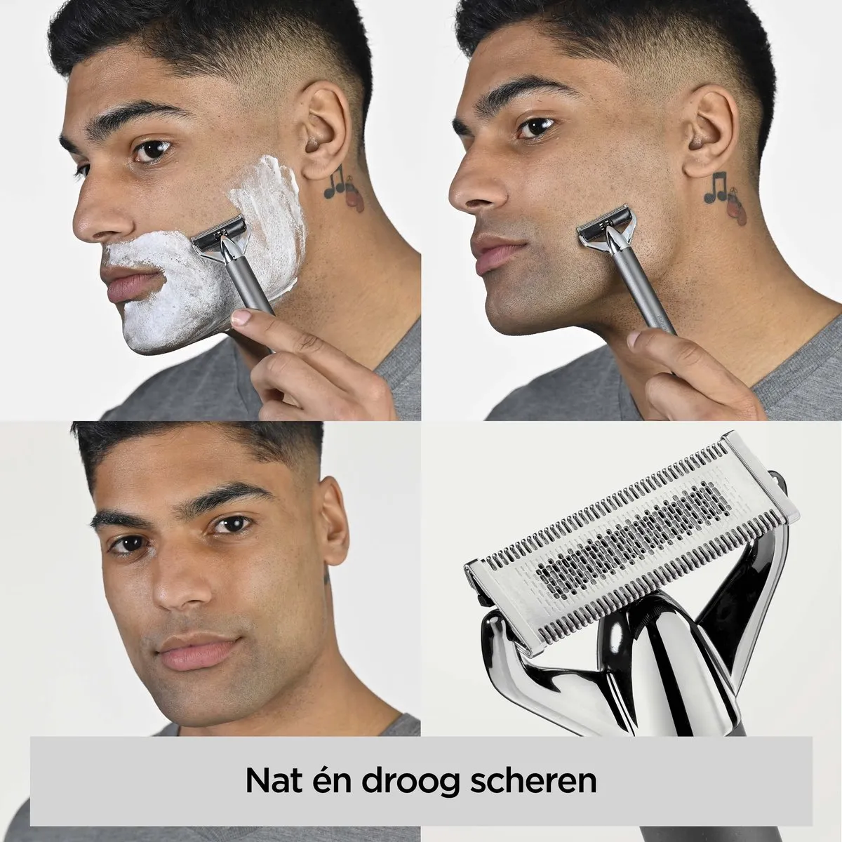 Babyliss X-Blade Super-X ACOT996BLD Vervangend Mes - 0.2mm - Grijs/Zilver