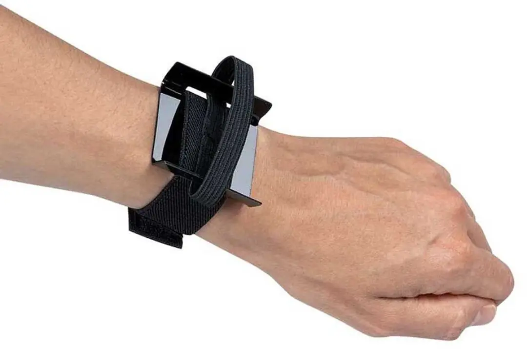 Sibel Permanent Papier Polsband - Zwart