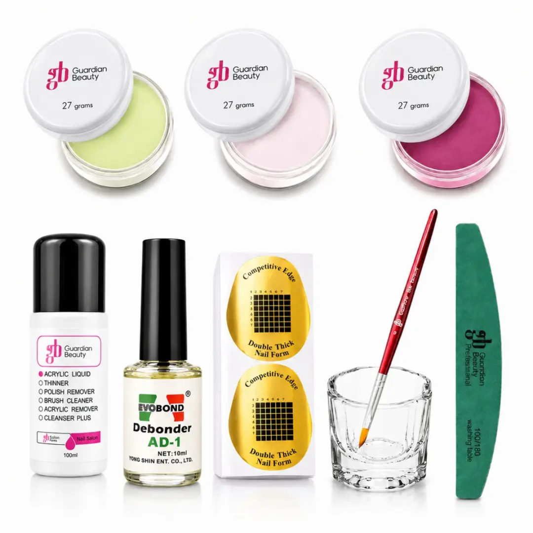 Guardian Beauty Acrylpoeder Set 3 Kleuren