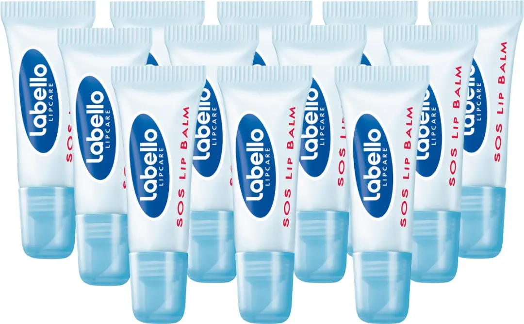 Labello Lipcare SOS Lip Balm 12x10ml