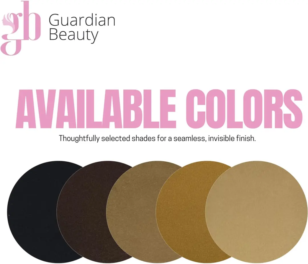 Guardian Beauty Haarnetjes Pruikkappen 2 Stuks - Middelbruin & Goudbeige