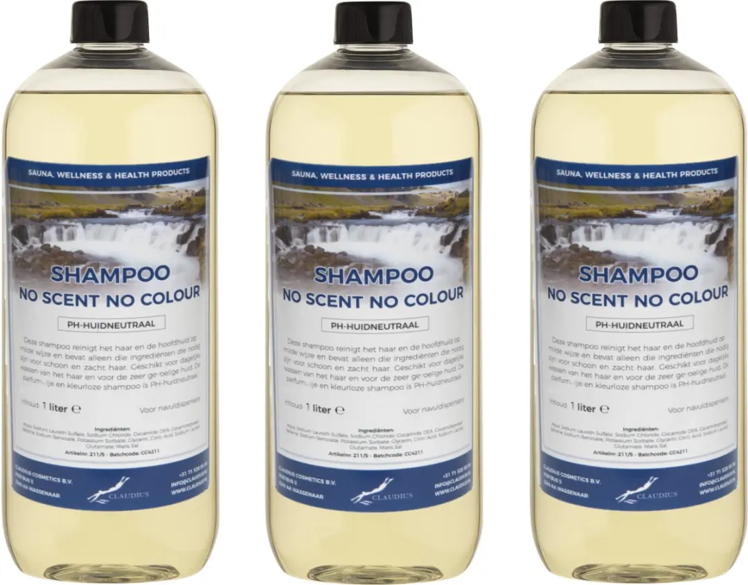 Splashbox Cosmetics Shampoo No Scent No Colour 1L