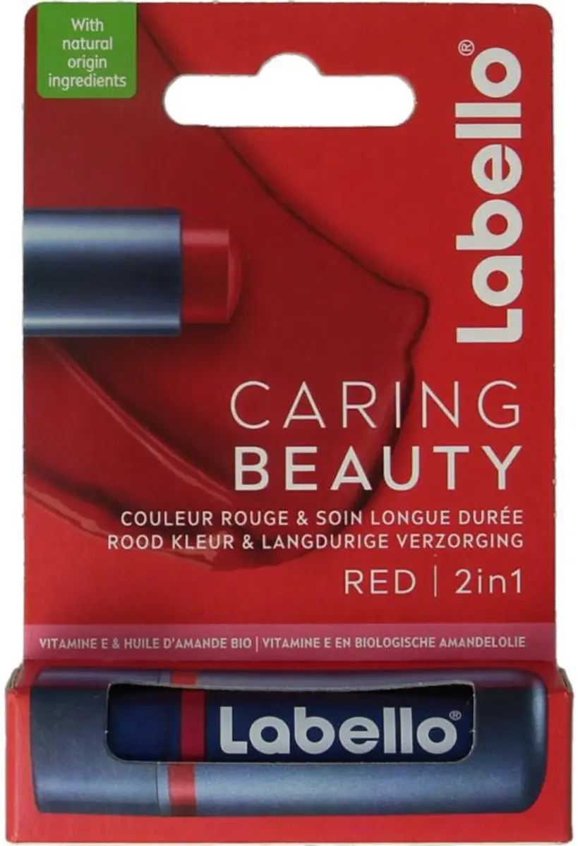 Labello Caring Beauty Lippenbalsem Red 5.5ml