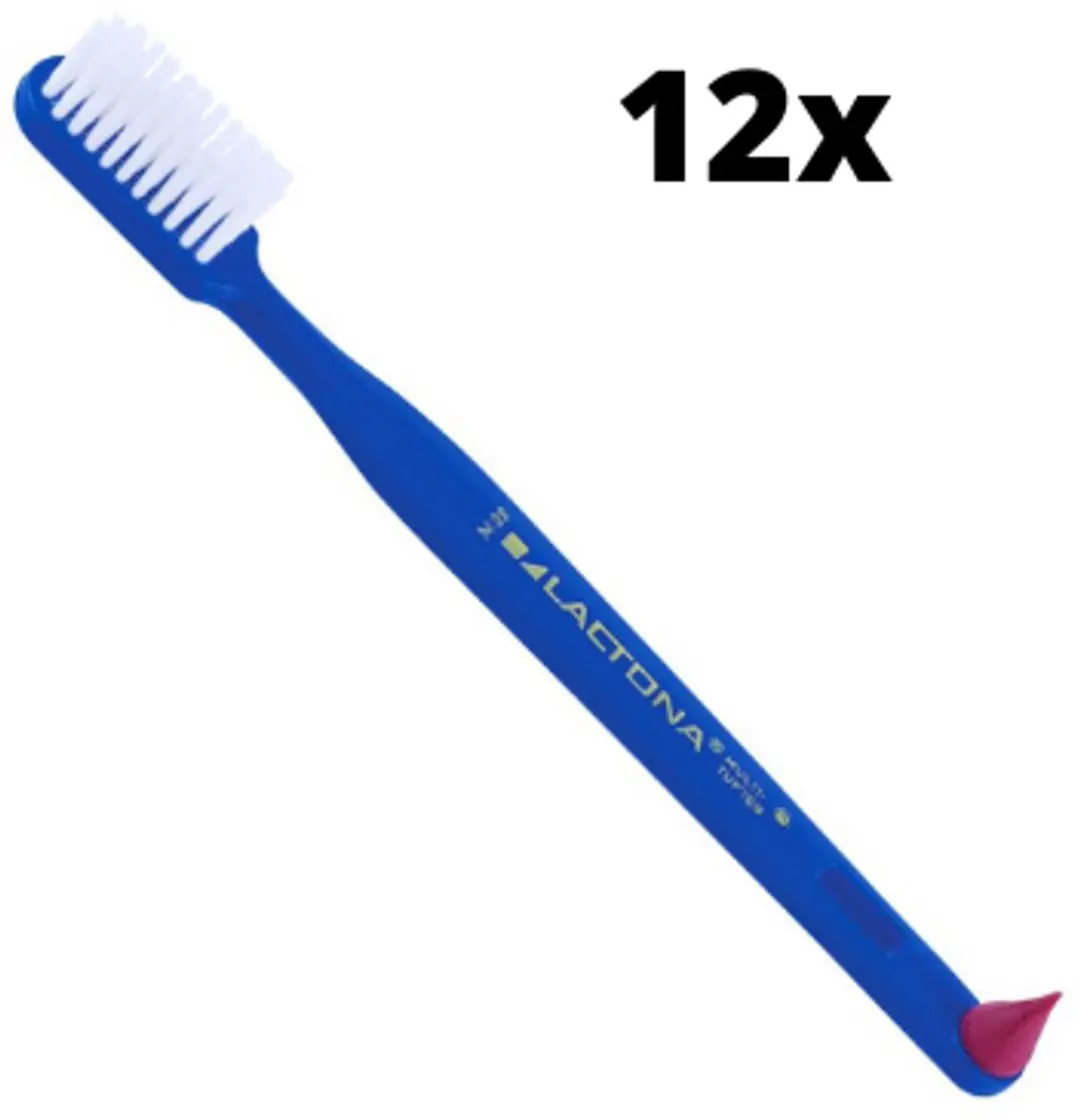 Lactona Tandenborstel M39 Soft - Blauw - 24 Stuks