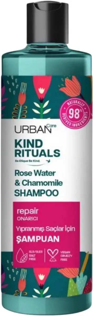 Urban Care Kind Rituals Rozenwater Kamille Shampoo 400ml