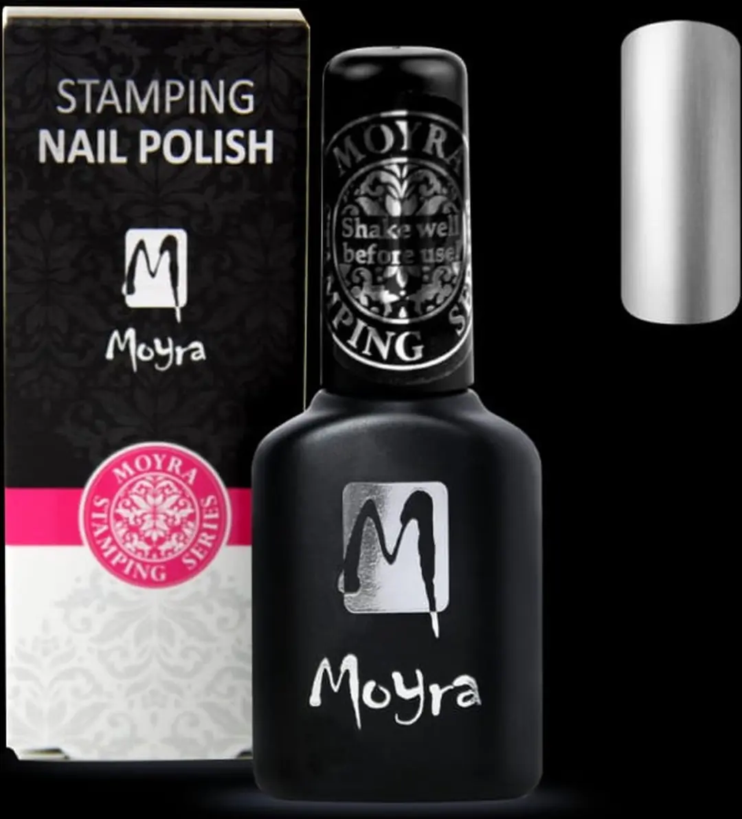 Moyra Smart Stamping Nagellak SPS 03 Zilver