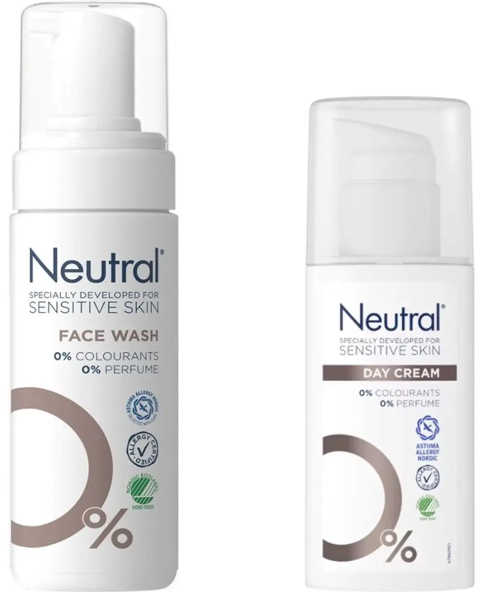 Neutral Set Gezichtsreiniger & Dagcrème 200ml