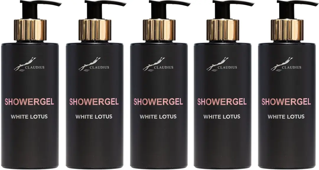 Splashbox Cosmetics White Lotus Showergel 300ml - 5 Stuks - afbeelding 2 van 2