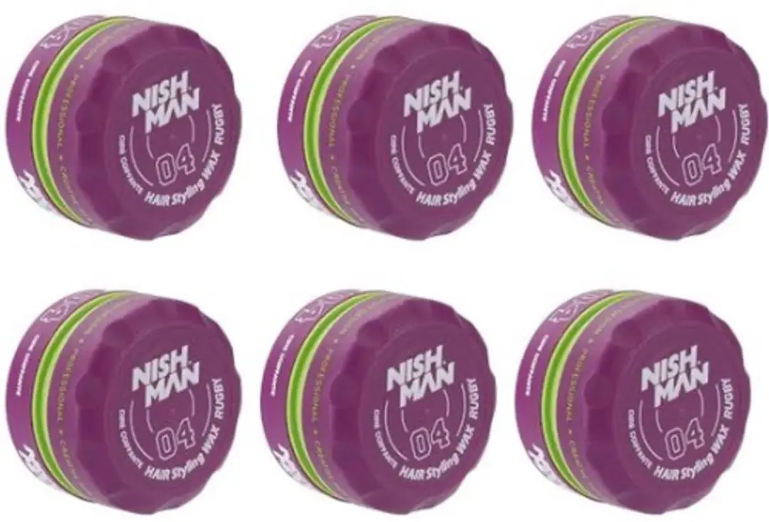 Nishman Hair Styling Wax 04 Ruby