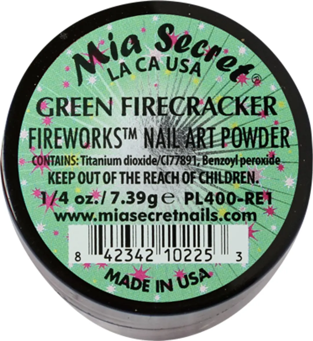Mia Secret Fireworks Acrylpoeder Green Firecracker