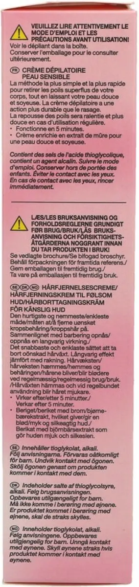 Sence Ontharingscrème Gevoelige Huid 6x150ml