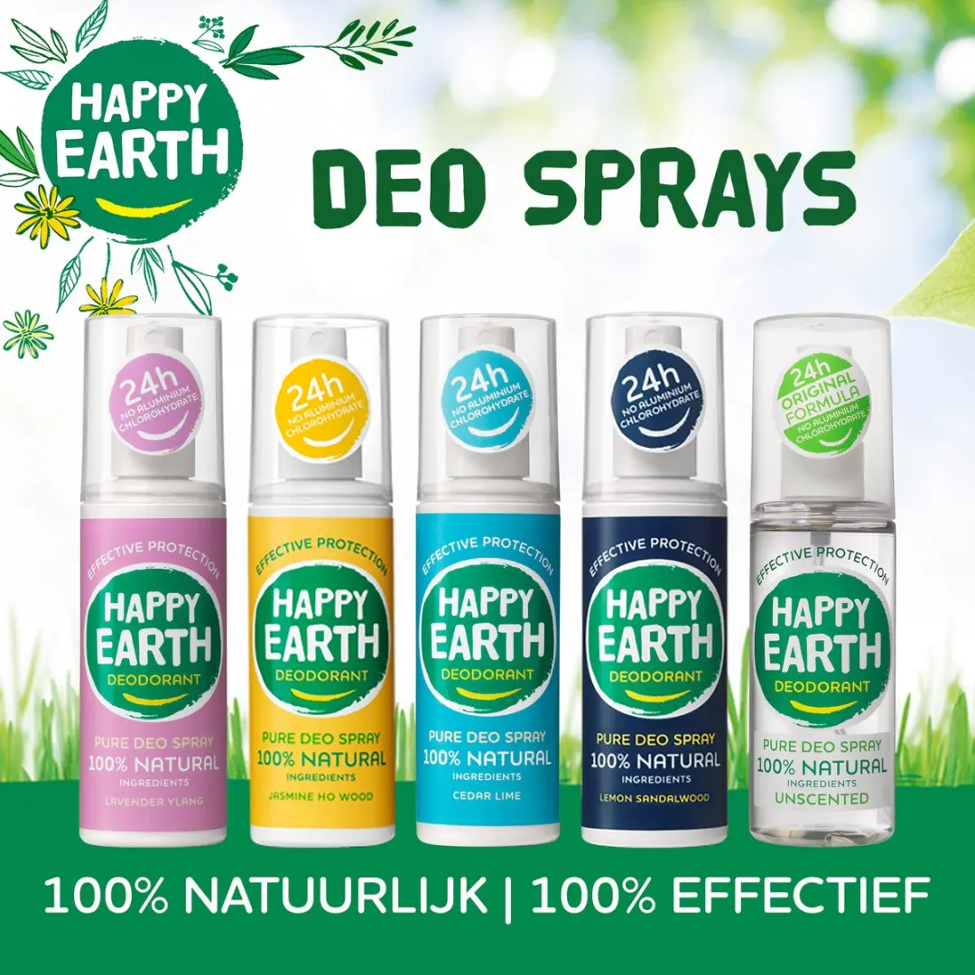 Happy Earth Deo Spray Lavendel Ylang - 100ml