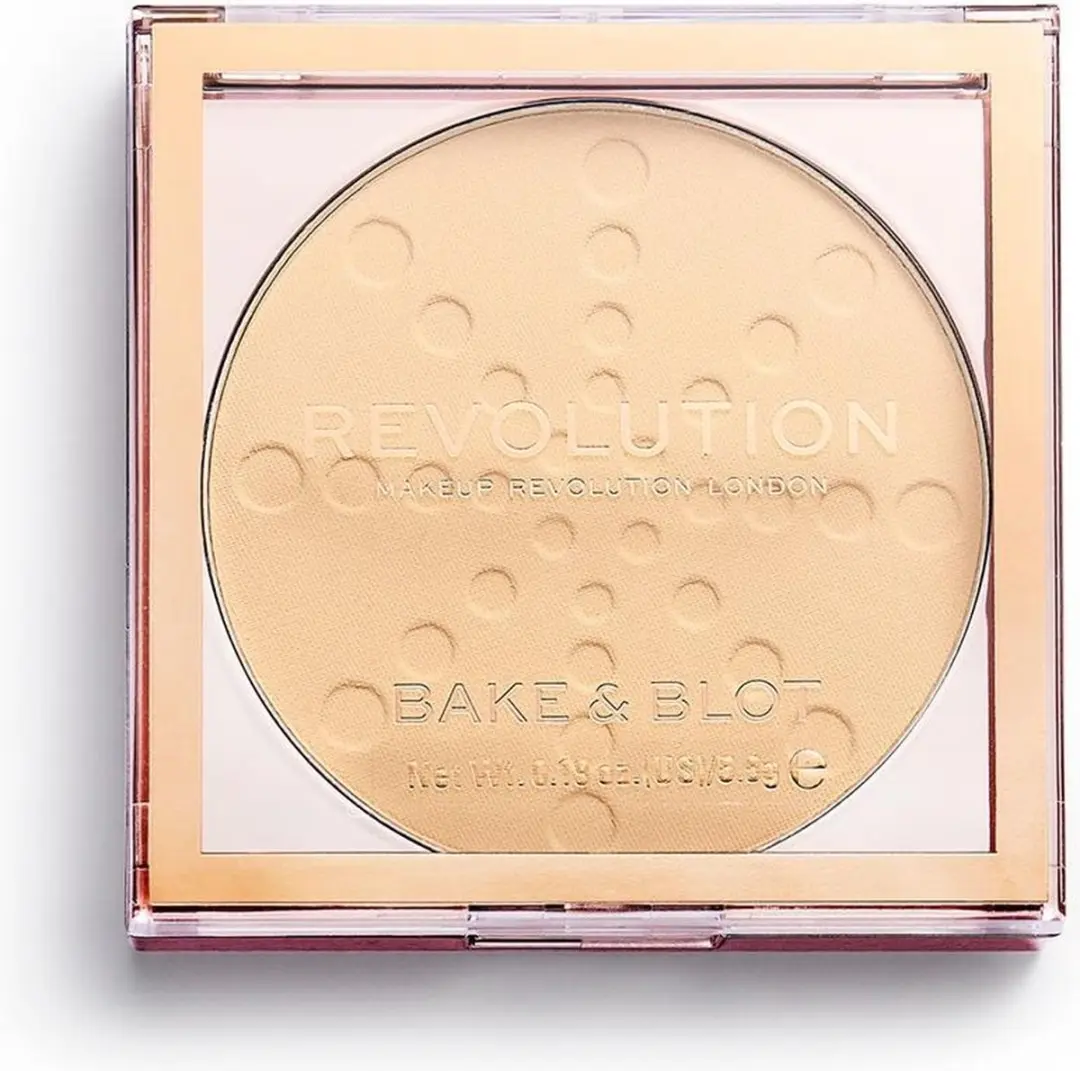 Makeup Revolution Bake & Blot Poeder 5.5g - Banana
