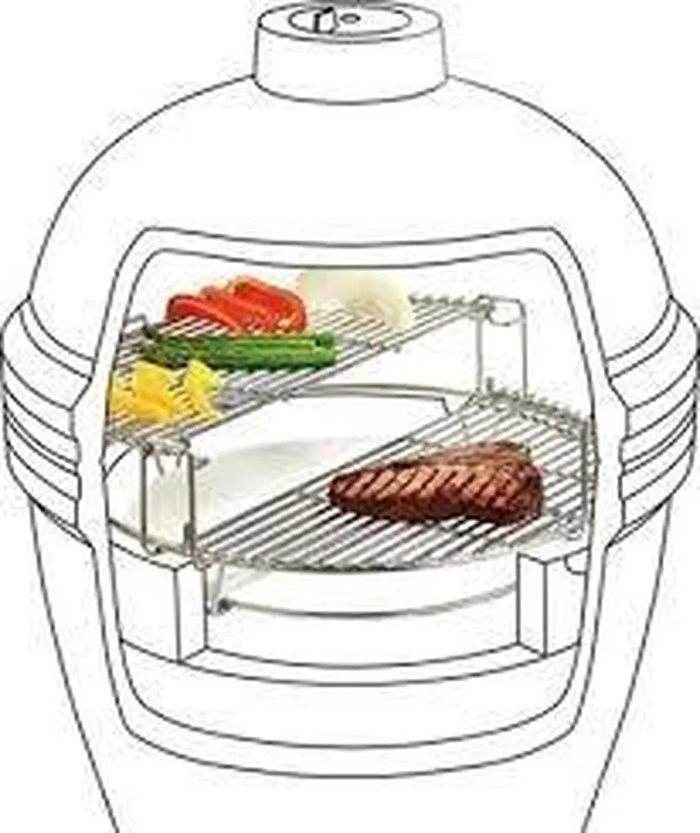 Kamado Joe Big Joe Half Moon Soapstone - BJ-HCGSSTONE