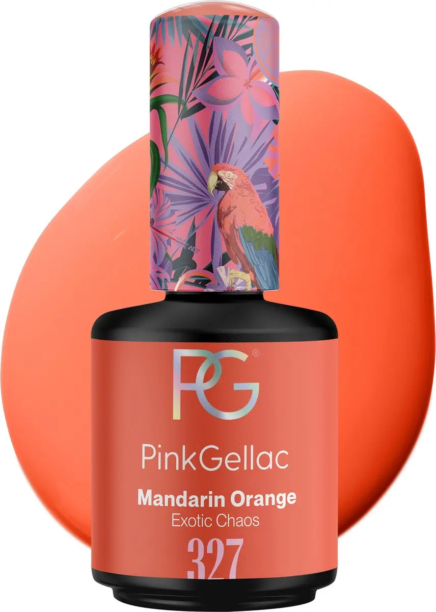 Pink Gellac Mandarin Orange 327 Gellak 15ml