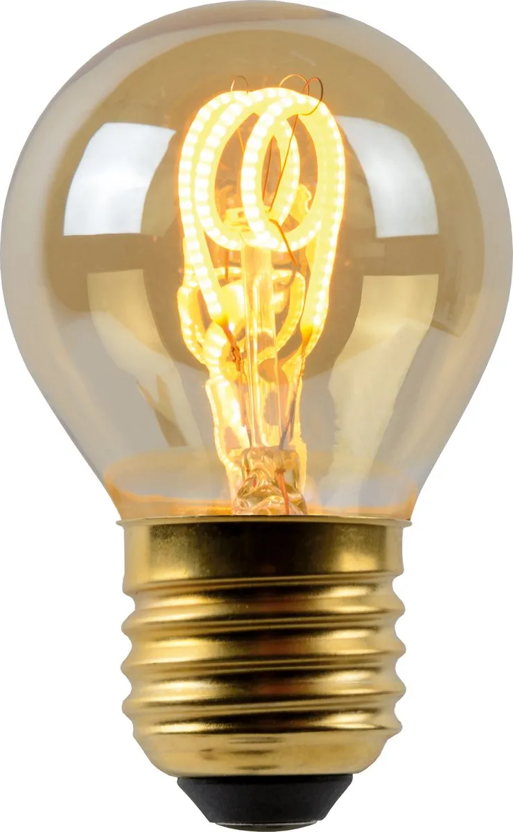 Lucide G45 LED Filamentlamp E27 3W 2200K